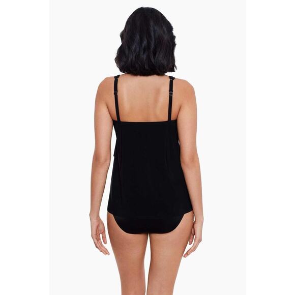 Miraclesuit Swim Plus Size Illusionist Mirage Underwire Bra Tankini US 22W NWT - Picture 5 of 11